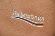 Uubags Balenciaga Turquoise Pullover Hoodie Brown - 2