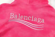 Uubags Balenciaga Turquoise Pullover Hoodie Pink - 4