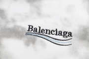 Uubags Balenciaga Turquoise Pullover Hoodie White - 2