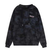Uubags Balenciaga Turquoise Pullover Hoodie Black - 1
