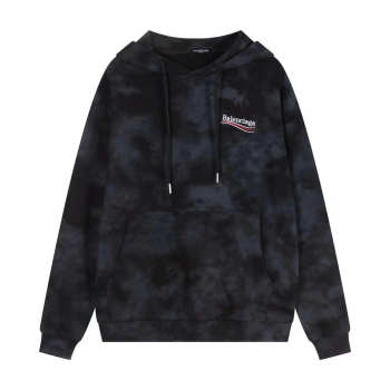 Uubags Balenciaga Turquoise Pullover Hoodie Black