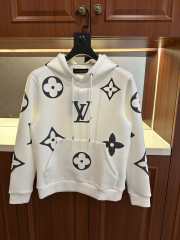 Uubags Louis Vuitton Monogram Hoodie In White - 1