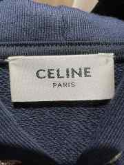 Uubags Celine anchor 70's hoodie in cotton fleece in navy/ cream - 3