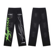 Uubags Hellstar x K-Star Sports Graphic Hoodie and Jogger Set In Black - 4