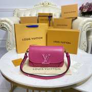 Uubags Louis Vuitton Buci Bag Epi Cowhide With Grain In Pink 24.5x15.5x9cm - 1