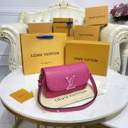 Uubags Louis Vuitton Buci Bag Epi Cowhide With Grain In Pink 24.5x15.5x9cm - 6