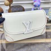 Uubags Louis Vuitton Buci Bag Epi Cowhide With Grain In Quartz White 24.5x15.5x9cm - 2