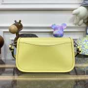 Uubags Louis Vuitton Buci Bag Epi Cowhide With Grain In Light Yellow 24.5x15.5x9cm - 5