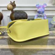 Uubags Louis Vuitton Buci Bag Epi Cowhide With Grain In Light Yellow 24.5x15.5x9cm - 3