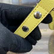 Uubags Louis Vuitton Buci Bag Epi Cowhide With Grain In Light Yellow 24.5x15.5x9cm - 2