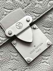 Uubags Louis Vuitton Pochette S‑Lock In Black Monogram 28x22.5x3.5cm - 3