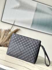 Uubags Louis Vuitton N40504 Takeoff Bag Damier Infini Patterned Cowhide 30x22x5cm - 2