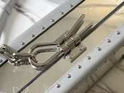 Uubags Louis Vuitton M20233 Clutch Box Silver Miroir Monogram Bag 22x15.5x8cm - 6