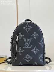 Uubags Louis Vuitton M57288 Armand Backpack Monogram Taurillon Shadow 31x42x15cm - 1