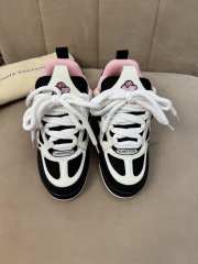 Uubags Louis Vuitton 1ADE1L Skate Sports Shoes In Pink/ White - 5
