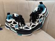 Uubags Louis Vuitton 1ADE17 Skate Sneaker Green - 3
