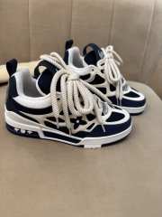 Uubags Louis Vuitton 1ADE0O Skate Sneaker In Navy Blue  - 3