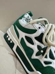 Uubags Louis Vuitton 1AC51W Skate Sports Shoes In Green - 4