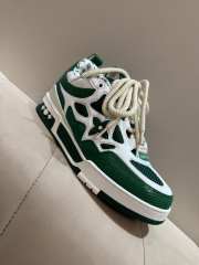 Uubags Louis Vuitton 1AC51W Skate Sports Shoes In Green - 2