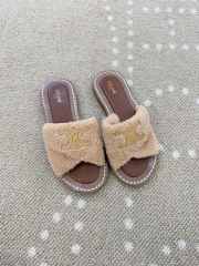 Uubags Celine Lympia Twisted Sandal In Sponge Fabric In Faded Pink - 4