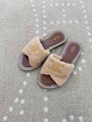 Uubags Celine Lympia Twisted Sandal In Sponge Fabric In Faded Pink - 3