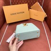 Uubags Louis Vuitton M15157 Capucines Mini In Jade Green 21x13.6x8cm - 6