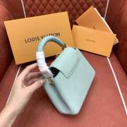 Uubags Louis Vuitton M15157 Capucines Mini In Jade Green 21x13.6x8cm - 4