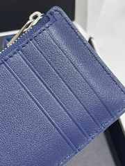 Uubags Loewe x Howls Moving Castle Calcifer Coin Card Holder In Blue - 3