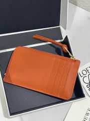 Uubags Loewe x Howls Moving Castle Calcifer Coin Card Holder In Orange - 5