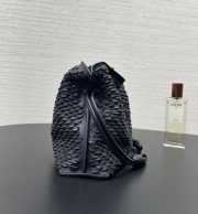 Uubags Loewe Flamenco Clutch Mini In Black 24x18x9cm - 2