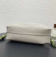 Uubags Loewe Flamenco Clutch Bag in Caramel / Bright Green 24x18x9cm - 2