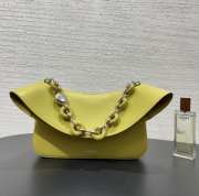 Uubags Loewe medium Ora bag in smooth calf ginger 26x13x18cm - 1