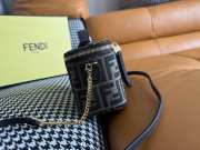 Uubags Fendi FF Monogram Mini Camera Case Vanity Bag 16x8x11cm - 2