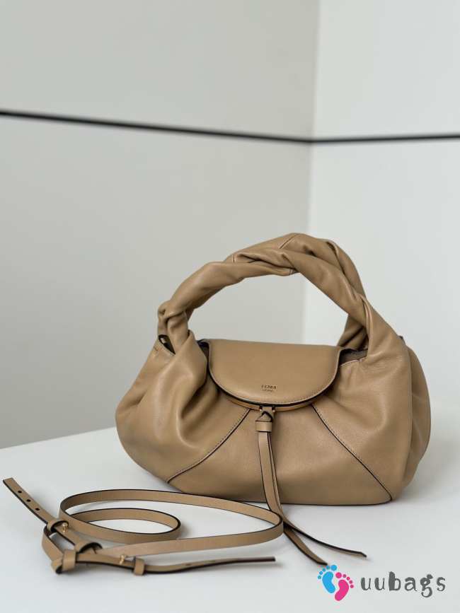 Uubags Fendi Spy small beige leather bag 32x12x18cm - 1