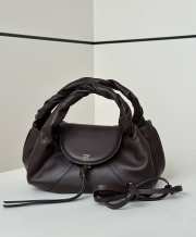 Uubags Fendi Spy small brown leather bag 32x12x18cm - 1