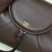 Uubags Fendi Spy small brown leather bag 32x12x18cm - 3