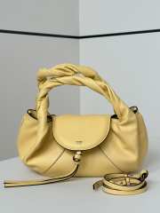 Uubags Fendi Spy small yellow leather bag 32x12x18cm - 1