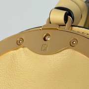 Uubags Fendi Spy small yellow leather bag 32x12x18cm - 6