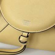 Uubags Fendi Spy small yellow leather bag 32x12x18cm - 3