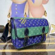 Uubags Louis Vuitton M15187 Soft Trunk Messenger Bag Green & Blue Gradient 35.5x24x12cm - 6
