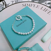 Uubags Tiffany & Co Freshwater Pearl Toggle Bracelet - 1