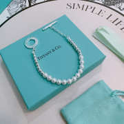Uubags Tiffany & Co Freshwater Pearl Toggle Bracelet - 5