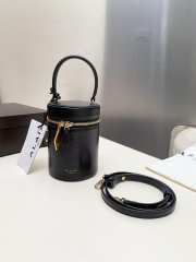 Uubags Alaia Cube mini leather vanity bag 15x10.5x10.5cm - 1