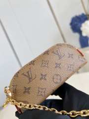 Uubags Louis Vuitton M25694 Cosmetic Lipstick Pouch Monogram Canvas material 11x6x3.3cm - 3