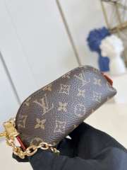 Uubags Louis Vuitton M25694 Cosmetic Lipstick Pouch Brown 11x6x3.3cm - 6