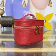 Uubags Louis Vuitton M15191 Nice Nano Bag Rouge Louis Red 14x8.5x10.2cm - 6