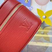 Uubags Louis Vuitton M15191 Nice Nano Bag Rouge Louis Red 14x8.5x10.2cm - 3