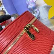 Uubags Louis Vuitton M15191 Nice Nano Bag Rouge Louis Red 14x8.5x10.2cm - 2