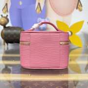 Uubags Louis Vuitton M25857 Nice Nano Bag Tender Bliss Pink 14x8.5x10.2cm - 5