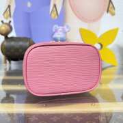 Uubags Louis Vuitton M25857 Nice Nano Bag Tender Bliss Pink 14x8.5x10.2cm - 4
